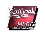 Sticker | karrigan (Foil) | MLG Columbus 2016