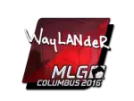 Sticker | wayLander (Foil) | MLG Columbus 2016