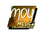 Sticker | mou (Gold) | MLG Columbus 2016