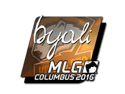 Sticker | byali (Foil) | MLG Columbus 2016 Sticker | byali (Foil) | MLG Columbus 2016