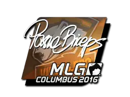Sticker | pashaBiceps (Foil) | MLG Columbus 2016 Sticker | pashaBiceps (Foil) | MLG Columbus 2016
