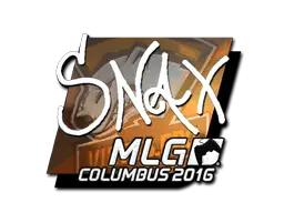 Sticker | Snax (Foil) | MLG Columbus 2016 Sticker | Snax (Foil) | MLG Columbus 2016