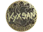Sticker | kyxsan (Gold) | Cologne 2026