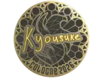 Sticker | kyousuke (Gold) | Cologne 2026