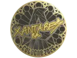 Sticker | XANTARES (Gold) | Cologne 2026