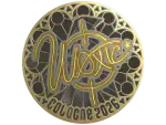 Sticker | woxic (Gold) | Cologne 2026
