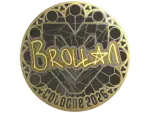 Sticker | Brollan (Gold) | Cologne 2026
