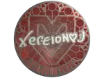 Sticker | xertioN (Foil) | Cologne 2026