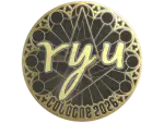 Sticker | ryu (Gold) | Cologne 2026