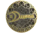 Sticker | dumau (Gold) | Cologne 2026
