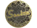 Sticker | saadzin (Gold) | Cologne 2026