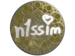 Sticker | n1ssim (Foil) | Cologne 2026