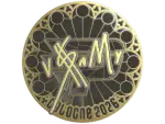Sticker | v$m (Gold) | Cologne 2026