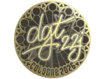 Sticker | dgt (Gold) | Cologne 2026