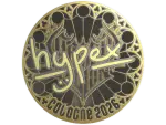 Sticker | hypex (Gold) | Cologne 2026