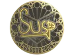 Sticker | susp (Gold) | Cologne 2026
