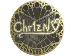 Sticker | Chr1zN (Gold) | Cologne 2026