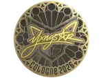 Sticker | yxngstxr (Gold) | Cologne 2026