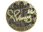 Sticker | FL4MUS (Gold) | Cologne 2026
