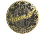 Sticker | tabseN (Gold) | Cologne 2026