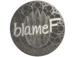 Sticker | blameF (Foil) | Cologne 2026