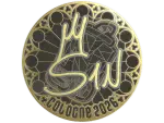 Sticker | s1n (Gold) | Cologne 2026