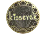 Sticker | kisserek (Gold) | Cologne 2026