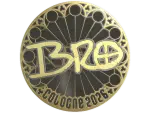 Sticker | br0 (Gold) | Cologne 2026