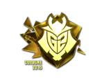 Sticker | G2 Esports (Gold) | Cologne 2016
