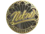 Sticker | nitr0 (Gold) | Cologne 2026