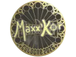 Sticker | maxxkor (Gold) | Cologne 2026