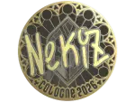Sticker | NEKiZ (Gold) | Cologne 2026