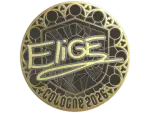 Sticker | EliGE (Gold) | Cologne 2026