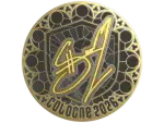 Sticker | siuhy (Gold) | Cologne 2026
