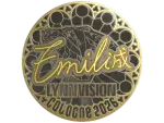 Sticker | EmiliaQAQ (Gold) | Cologne 2026