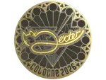 Sticker | dexter (Gold) | Cologne 2026