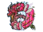 Sticker | Dragon Fruit (Foil)