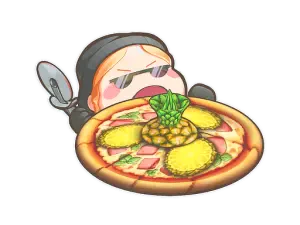 Sticker | Pineapple On Pizza (Lenticular)