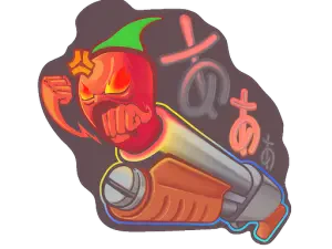 Sticker | Pepper Gauge (Lenticular)