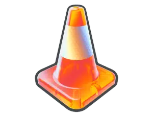 Sticker | Cone Zone (Holo)
