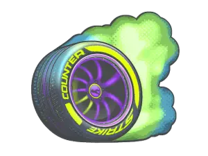 Sticker | Burnout (Lenticular)