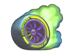 Sticker | Burnout (Lenticular)