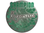 Sticker | kyousuke (Foil, Champion) | Cologne 2026
