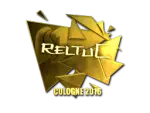 Sticker | reltuC (Gold) | Cologne 2016