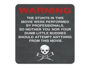 Sticker | WARNING