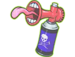 Sticker | Airhorn (Glitter)