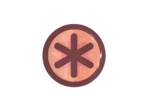 Sticker | Assterisk (Glitter)