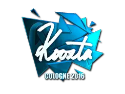 Sticker | koosta (Foil) | Cologne 2016