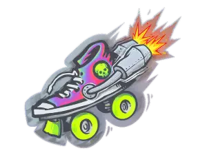 Sticker | Rocket Skates (Holo)