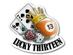 Sticker | Lucky 13